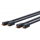 C&acirc;ble RCA, st&eacute;r&eacute;o 10 m