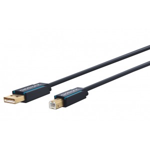 C&acirc;ble adaptateur USB-A vers USB-B 2.0 3 m