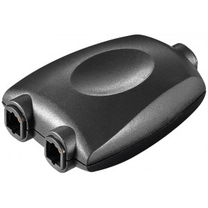 R&eacute;partiteur audio num&eacute;rique Toslink 1 vers 2 Noir