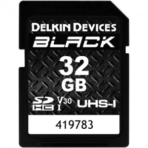 DELKIN SD 64Gb BLACK UHS-I V30