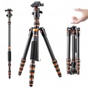 K&F Trepied carbone + rotule 25mm Charge 8kg